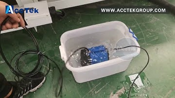 how to install water pump for cooling spindle? ACCTEK cnc router