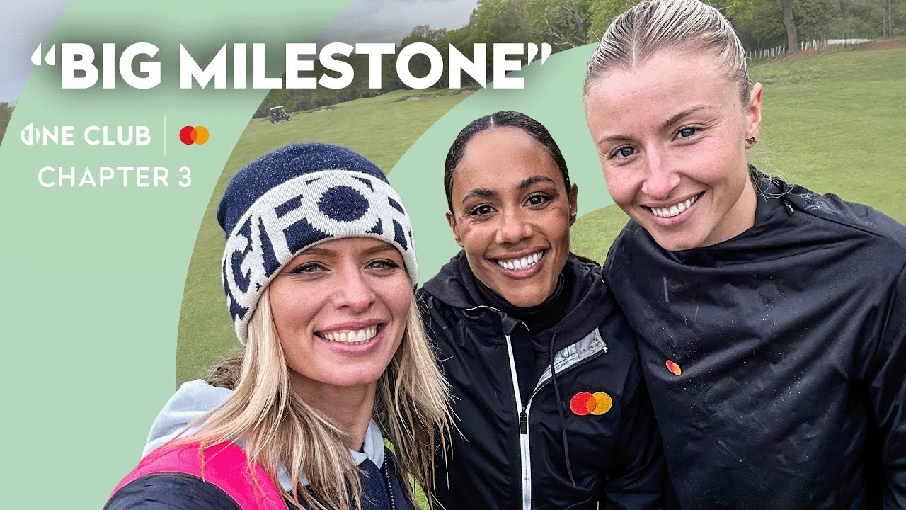 Алекс Скотт играет свою ПЕРВУЮ ЛУНКУ для ГОЛЬФА с Надей Бычковой и Лией Уильямсон | Глава 3