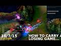 HOW TO CARRY LOSING GAMES Educational Zed Jungle Tips and Tricks Gold to Master #15