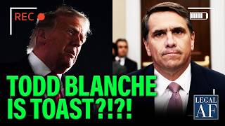 Trump LOSES IT as Todd Blanche CRASHES and BURNS!!!