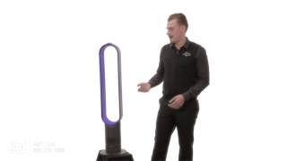 Dyson 40-inch AM02 Air Multiplier Blue Bladeless Tower Fan: Dyson at Abt Electronics