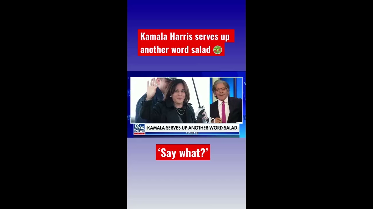  The Five Loses It Over Kamala Harris Blurting Out Another Word Salad