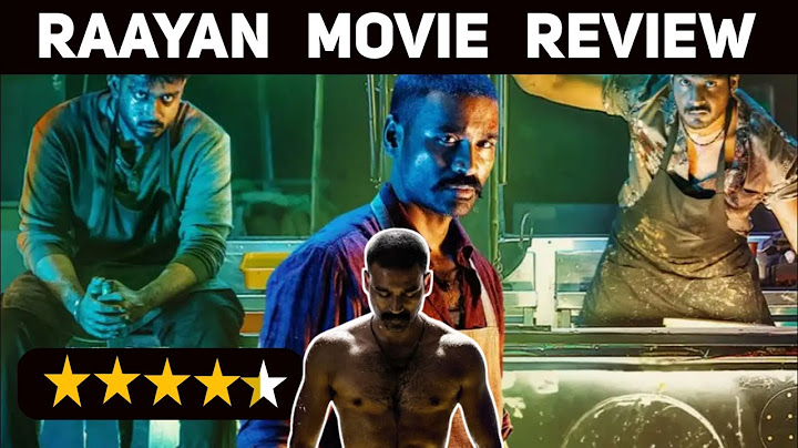 Raayan Movie Review | Dhanush | Sj suryah | Tamil Movie Review
