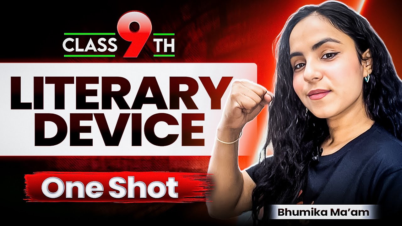 LITERARY DEVICE - ONE SHOT | Class 9th English | CBSE 2025-26