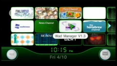 Tutorial 2 - Installing Wads (Wiiware/Virtual Console)