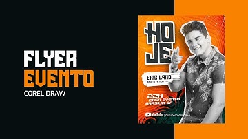 COMO CRIAR FLYER PARA EVENTO NO CORELDRAW PASSO A PASSO