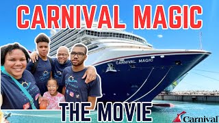 Carnival Magic What does a 7 night CARNIVAL CRUISE look like for a FAMILY? FULL MOVIE