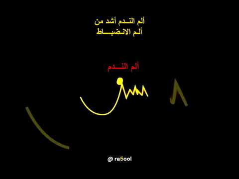 ألم الندم أشد من ألم الانضباط