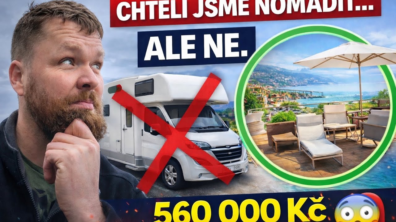 Proč jsme vzdali nomádský život a koupili byt u moře
