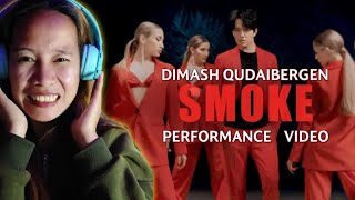 Dimash Qudaibergen - Smoke ( Performance Video) Reaction