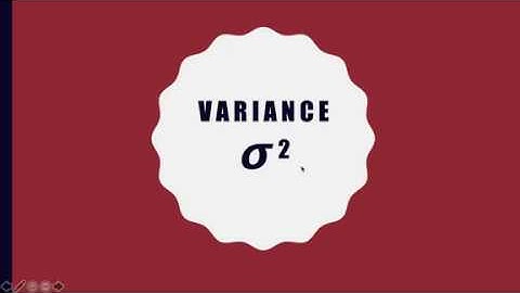 Data Science - Variance & Standard Deviation