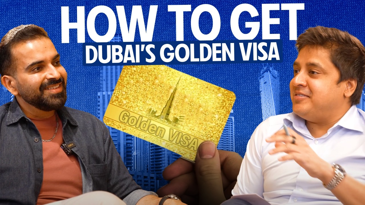10-Year Golden Visa Secrets: Atinirmal Pagarani’s Dubai Real Estate Guide | Real Estate With Mayank