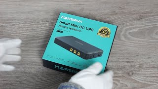 MARSRIVA KP1 Ultra Smart Mini DC UPS Unboxing and Installation
