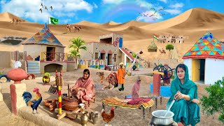 Pakistani Village Women Morning Routine | Village Life Pakistan | Stunning Pakistan