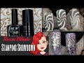 Stamping Showdown Hit the Bottle vs Maniology sticky polish review nail art swatches tutorial demo