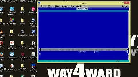 QBASIC TUTORIAL 2017 (14) ARRAY HIGHEST AND LOWEST