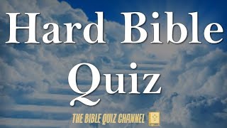 Bible Quiz For Kids (Multiple Choice Trivia Questions + Answers)
