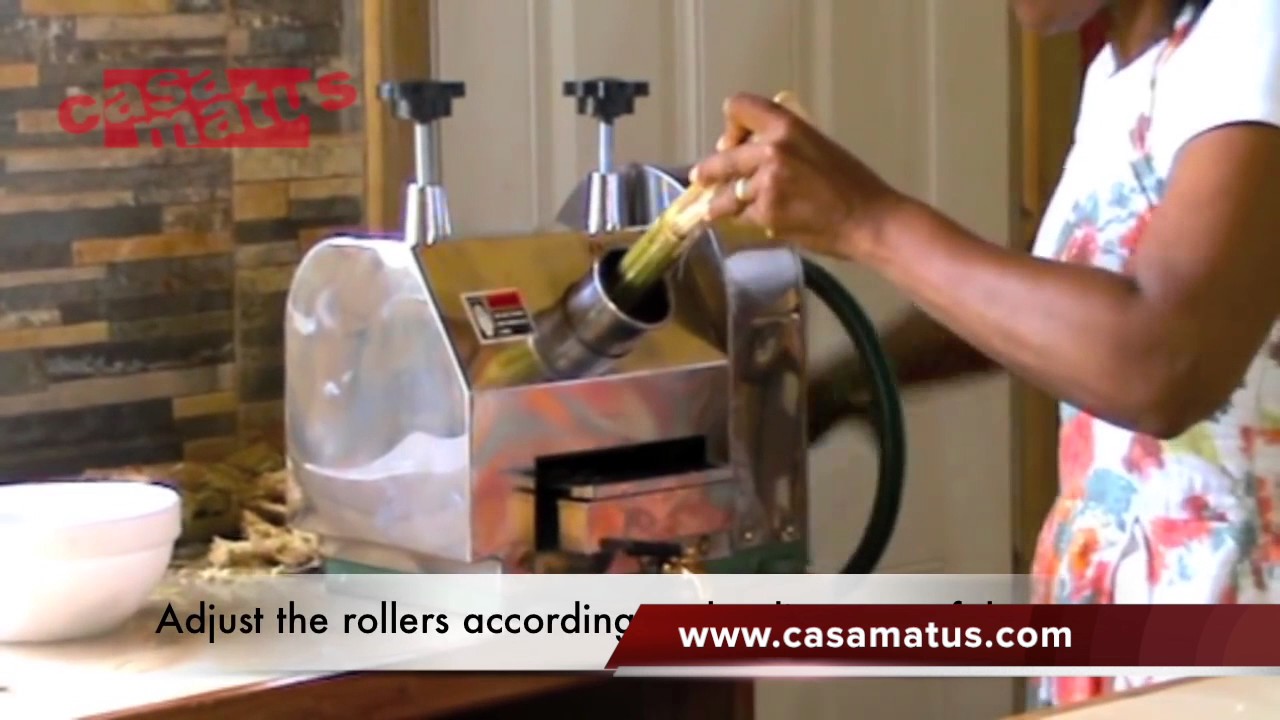 TRAPICHE JUGO DE CAÑA MANUAL CASA MATUS - YouTube