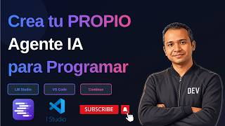 Crea tu PROPIO Agente IA para Programar | LM Studio + VS Code + Continue