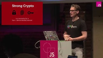 Brennan Novak: Secure Crypto for Browser Based Apps | JSConf EU 2014