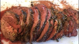 Smoked Boneless Leg of Lamb