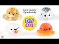 Aesthetic Clear Squishy Experiments! AD / DIY Dare #3