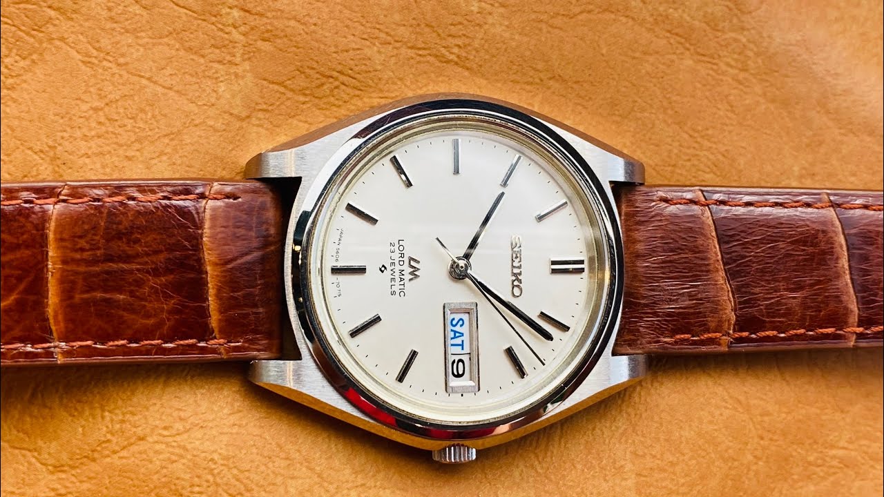 Vintage Seiko LM LordMatic 5606-7070 Fully Serviced and Original - YouTube