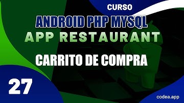 Carrito de Compra en Android Studio para hacer pedido en un restaurant
