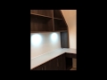 Study Room with Desk and Spot Lights in Sheffield OAK by Sunny BK | Fitted Furniture Specialist