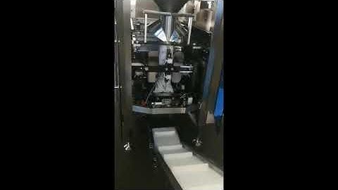 HC461416 packing machine pillow bag small frozen fish package trial testing video from Wilpac