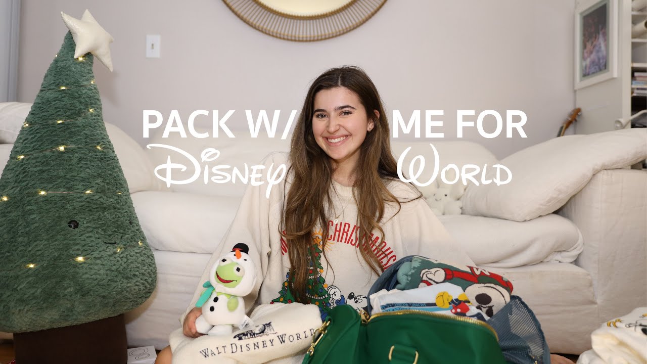 pack with me for disney!