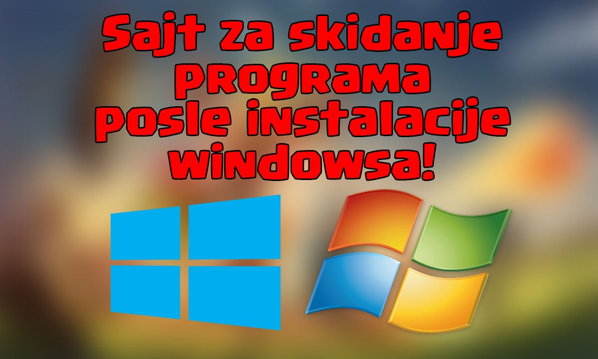 Sajt za skidanje programa posle instalacije windowsa! - YouTube
