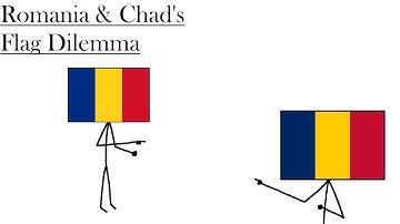 How Did Romania and Chad End Up With The Same Flag?