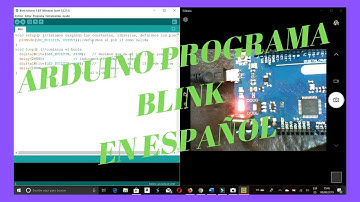 Programa blink Arduino en Español