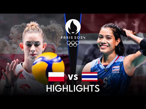 THAILAND vs POLAND | Highlights | Women&#39;s OQT 2023