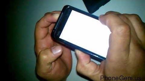 HTC EVO Shift 4G - Hard Reset