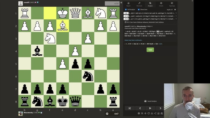 Caro-Kann Advance Variation: Botvinnik-Carls Defense (with 4.c3