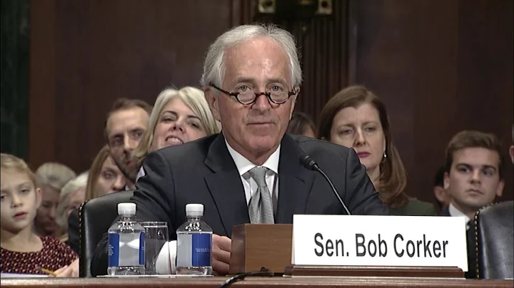 Corker Introduces Eli Richardson at Senate Judicia...