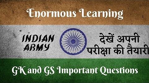 Army Gd Original Paper Questions // Important Question #army