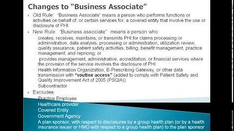 HIPAA Privacy, Security, Enforcement and Breach Notification Rules Changes