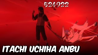 Itachi Anbu All Kill PVP Gameplay | Naruto Mobile