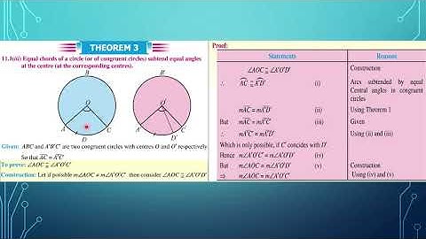 Theorem 3| Ch# 11 | Class 10 | Maths | Punjab and Federal Board