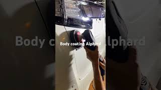Body coating Toyota Vellfire #automobile #detailing #coating