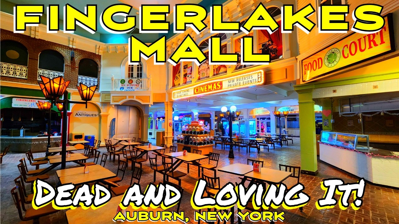 Fingerlakes Mall: One of the Most Amazing Dead Malls I've Ever Seen!
