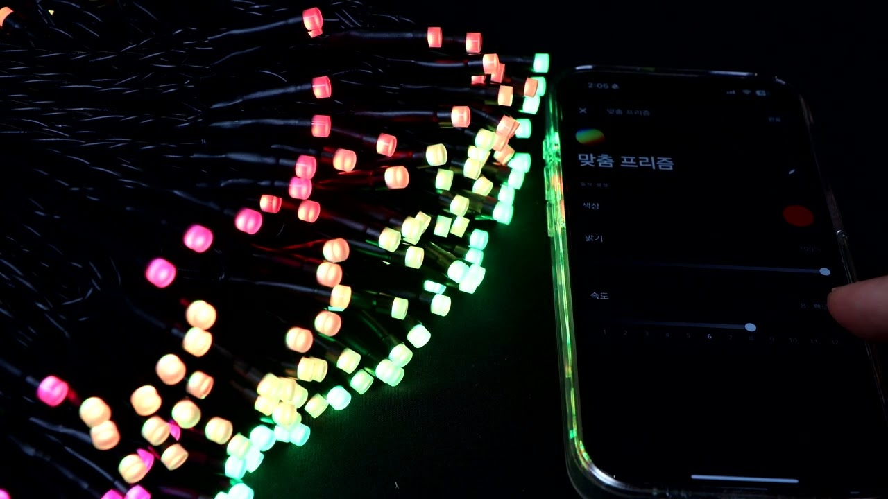 Philips Hue Festivia custom effects adjust speed