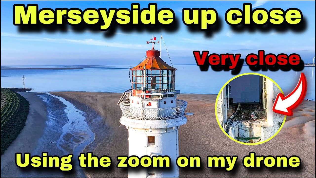 Merseyside up close | using my drone zoom |