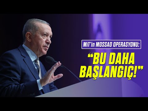 Cumhurbaşkanı Erdoğan'dan MİT'in