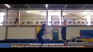 Home Beam Basic Leaps, Jumps, & Turns