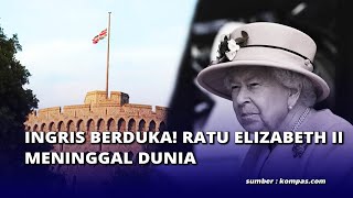 Bendera Setengah Tiang Berkibar di Atas Kastil Windsor