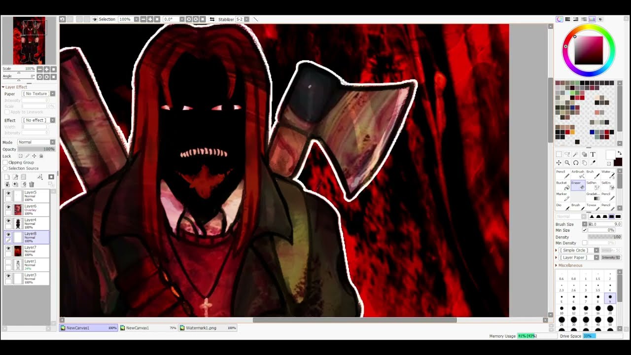 Postal Dude Speedpaint.